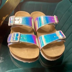The Children’s Place Rainbow Sandals, Kids Size 3 / Women’s Size 5